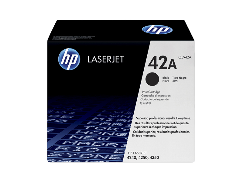 HP 42A Black Original LaserJet Toner Cartridge Q5942A SMT QATAR