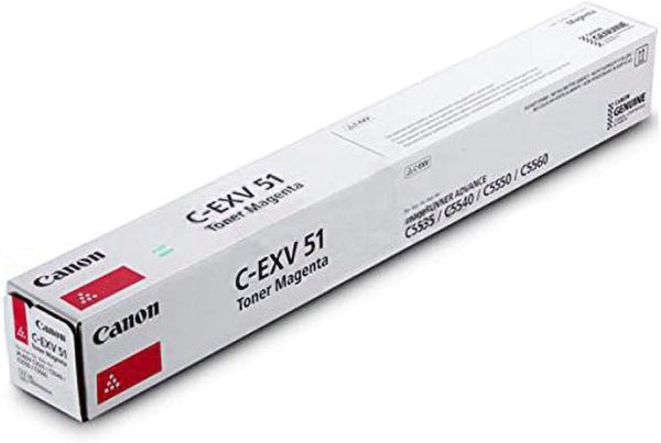 Canon C EXV51 Magenta Toner Cartridge